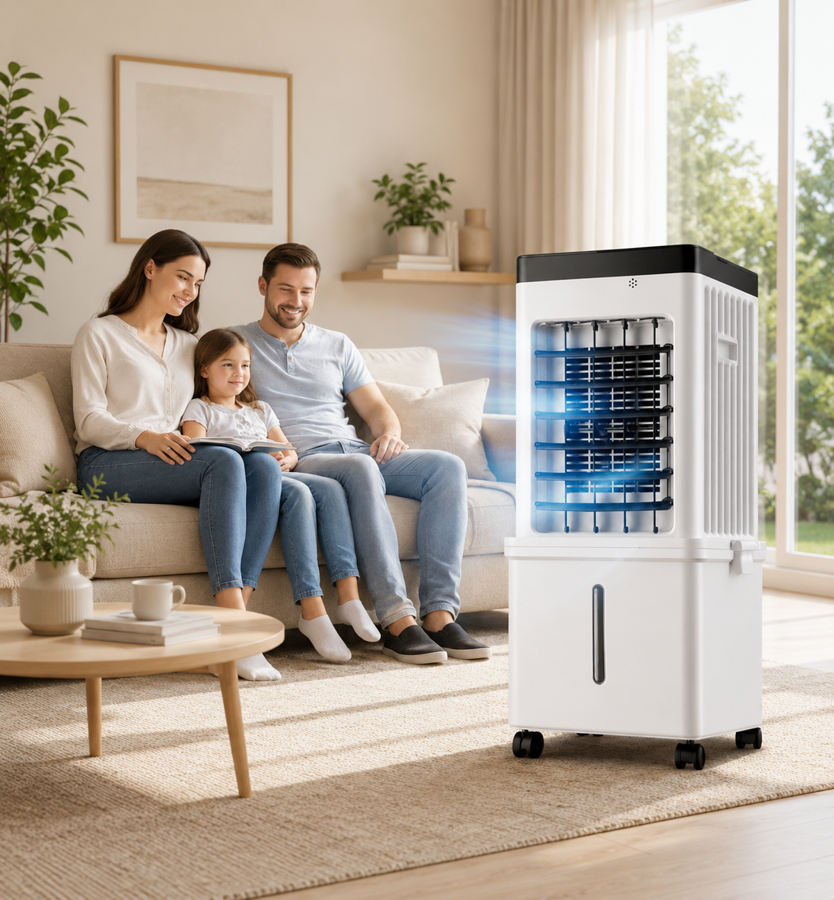 ArcticBreeze 3-in-1 Portable Air Cooler