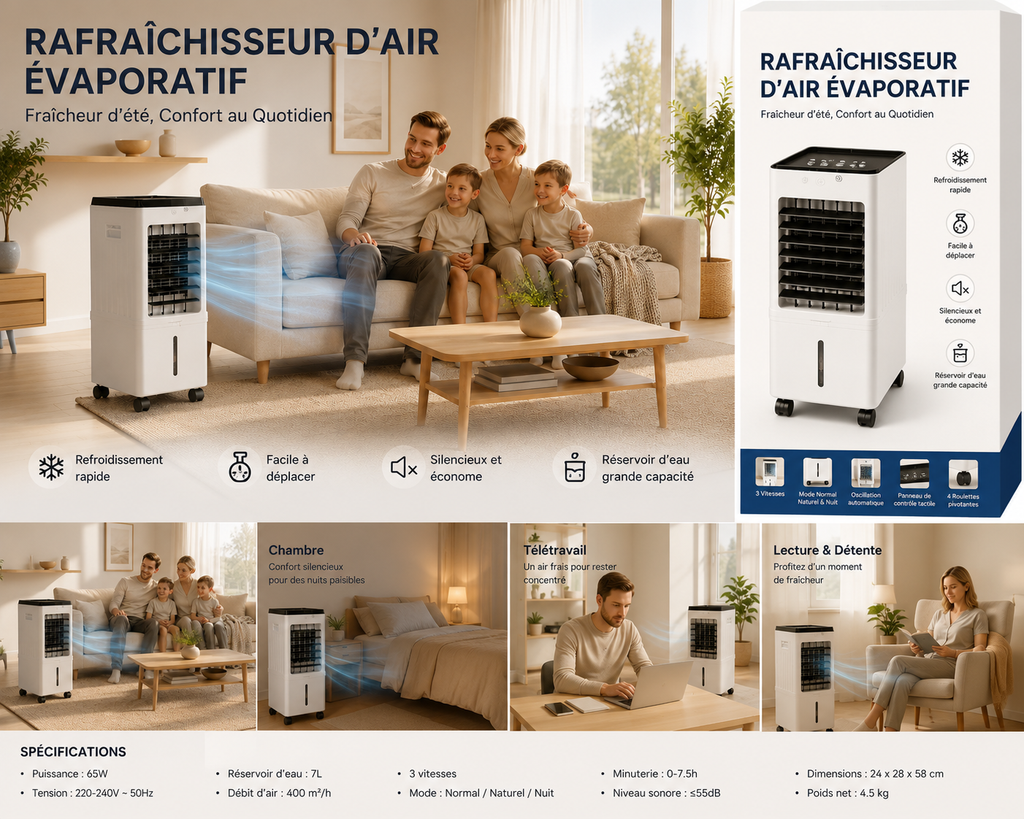 Climatiseur Mobile FrostWave