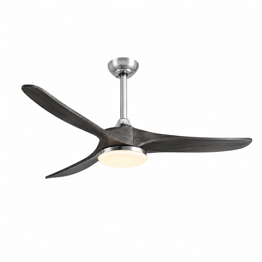 Ventilateur de plafond avec pales techniques en ABS avec lumière