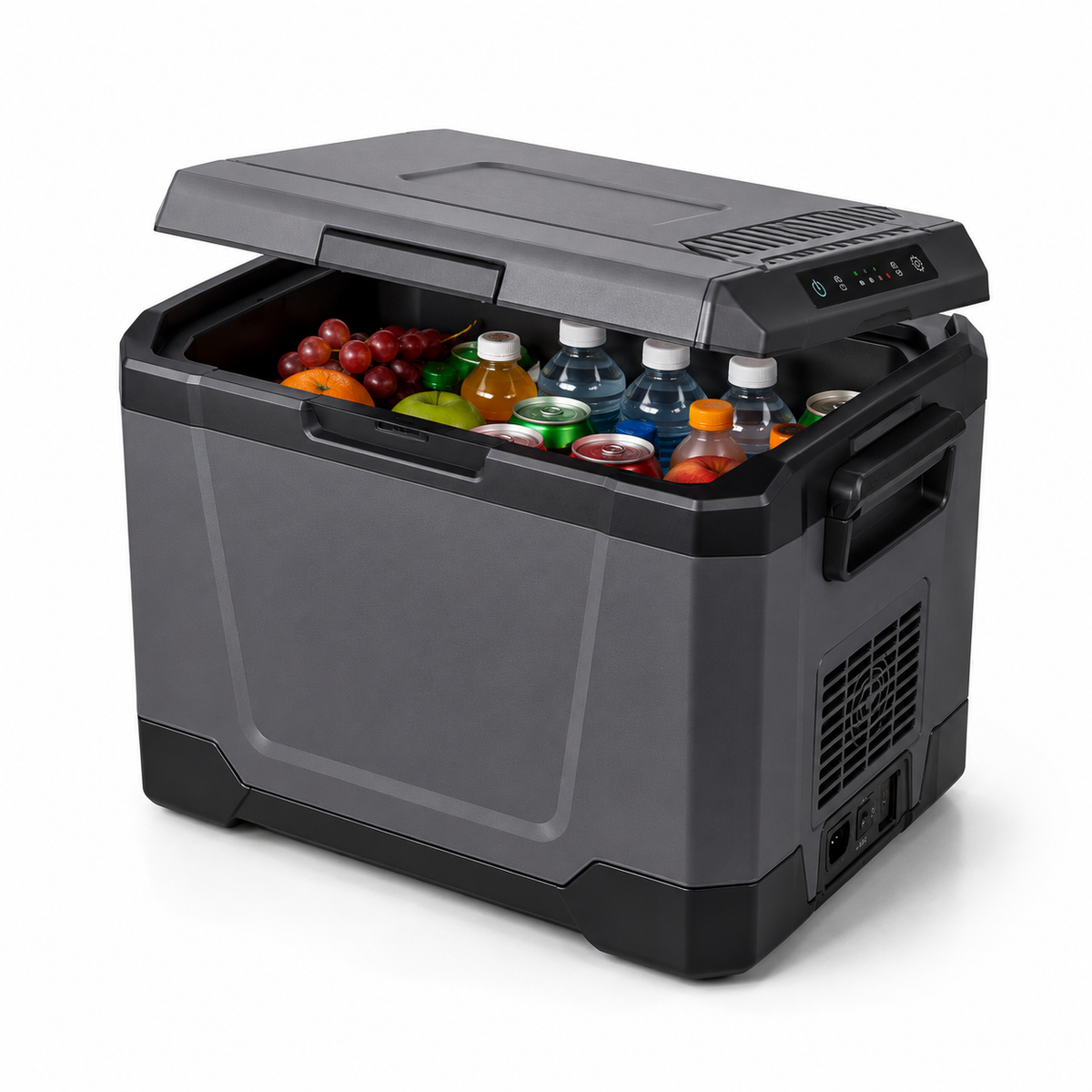 Portable Electric Cooler 33L Hot/Cold – 12V & 220-240V Car, Camping and Home