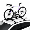 Universal Aluminum Roof Bike Rack – 1 Bike, 15 kg, 20–29″ Wheels, Lockable