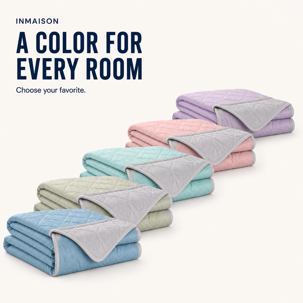 Dual-Sided Cooling Blanket for Hot Sleepers