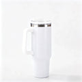 Insulated Tumbler 40oz with Handle & Straw