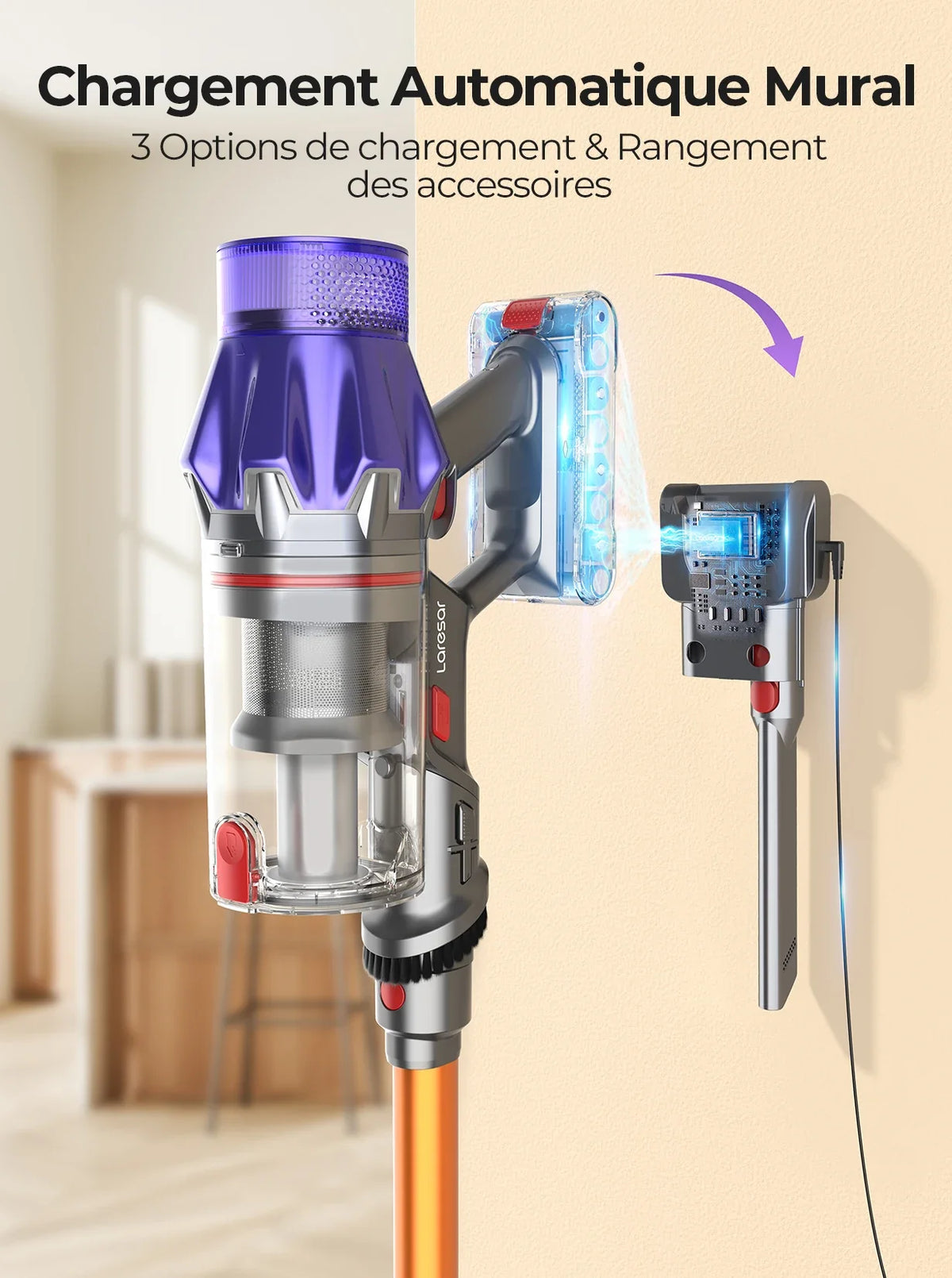 Laresar V7 Cordless Vacuum
