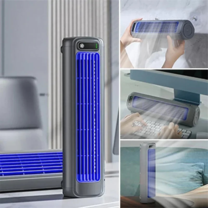 Ventilateur Mural Silencieux Rechargeable