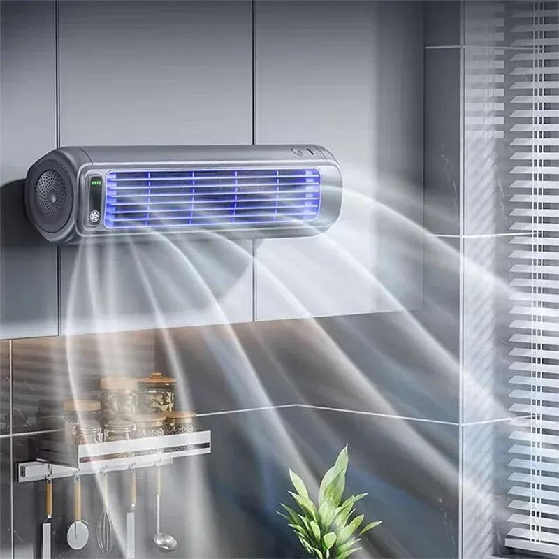 Ventilateur Mural Silencieux Rechargeable