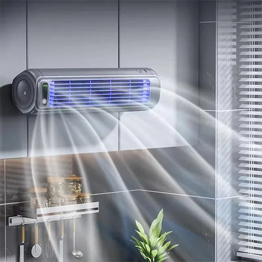 Ventilateur Mural Silencieux Rechargeable