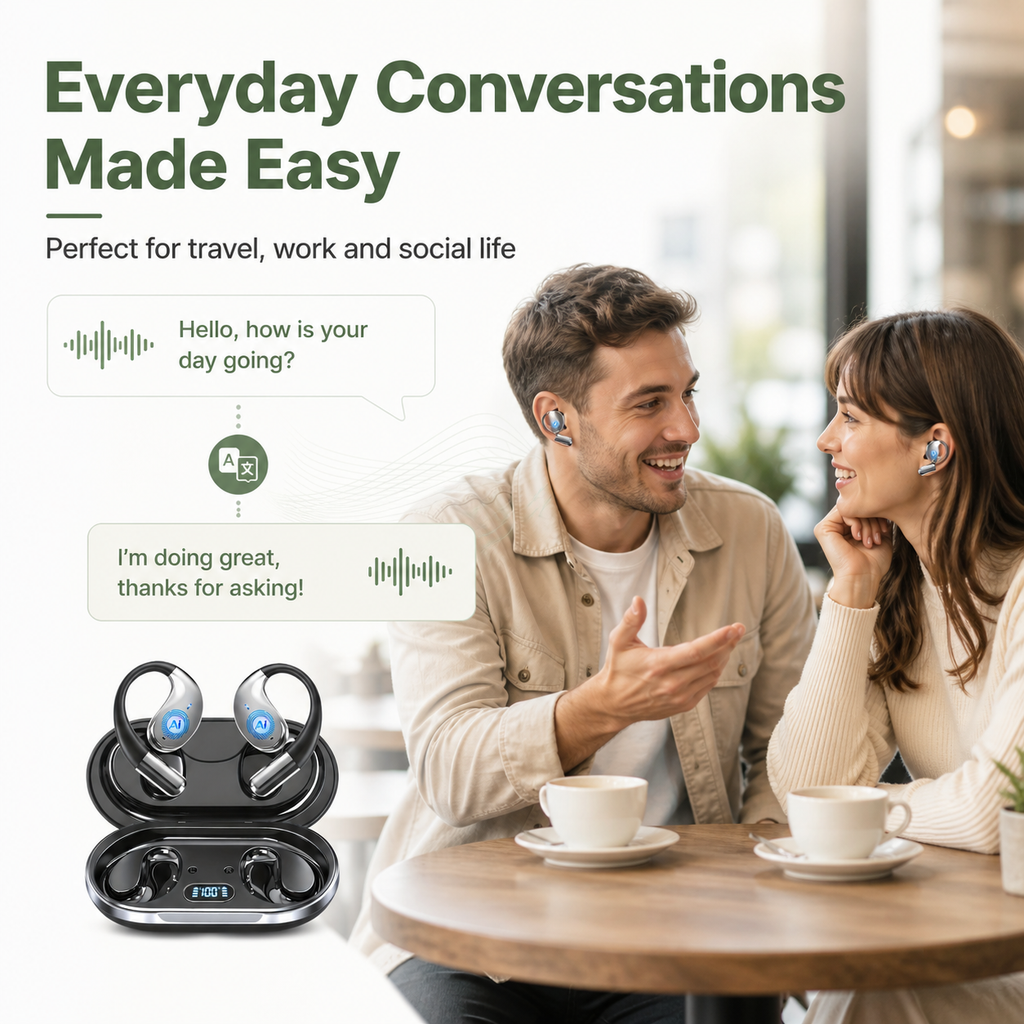 AI Translator Earbuds