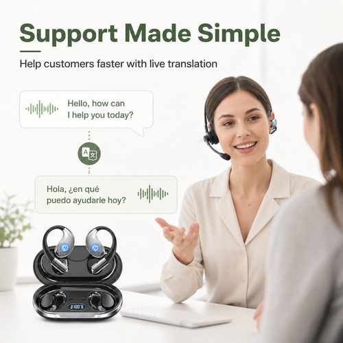 AI Translator Earbuds