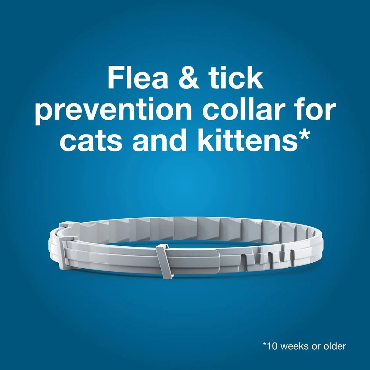 Flea & Tick Collar for Cats — 8 Month Protection, Adjustable