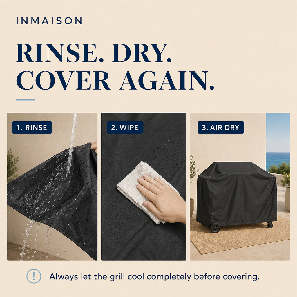 Weather-Resistant BBQ Grill Cover, Oxford Cloth