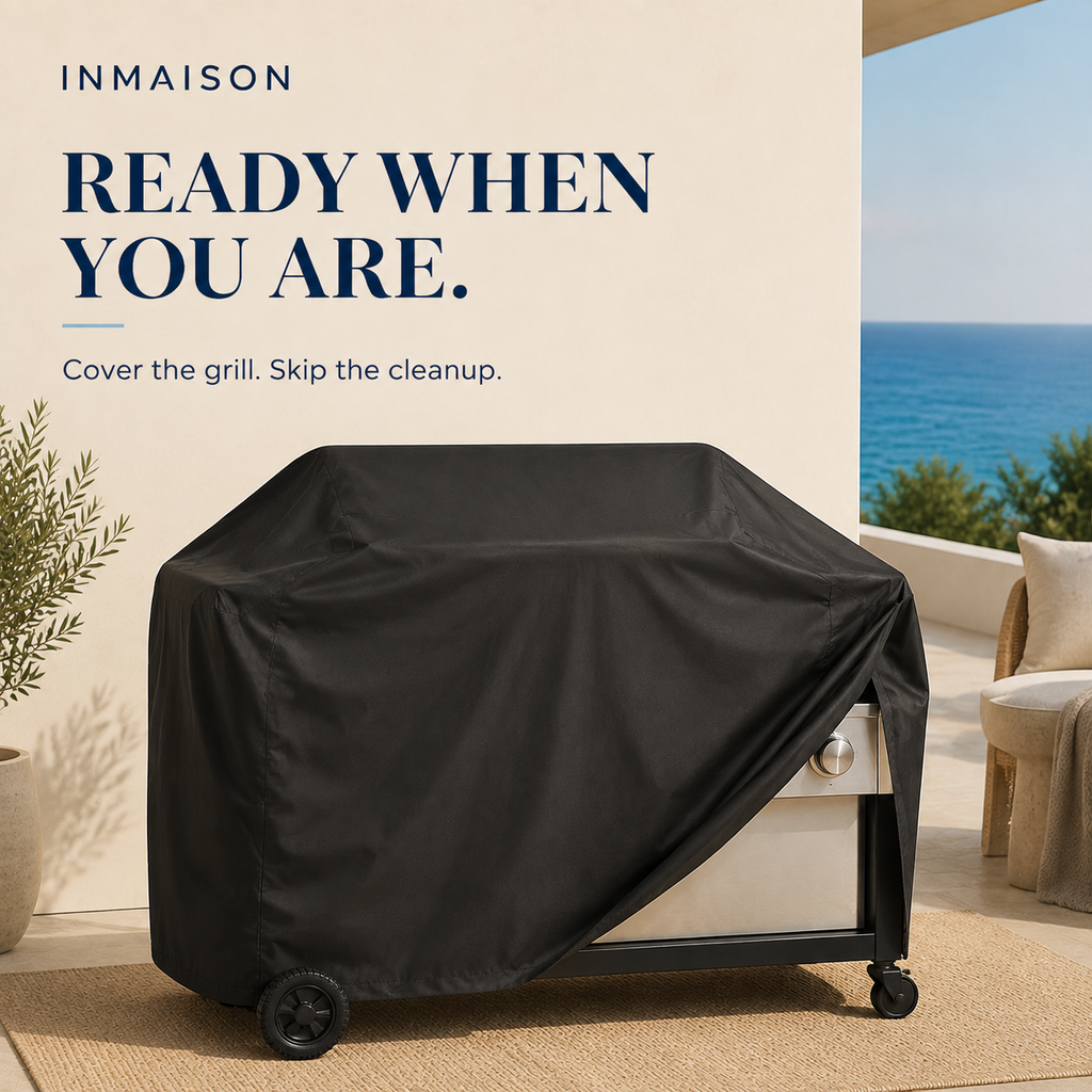 Weather-Resistant BBQ Grill Cover, Oxford Cloth