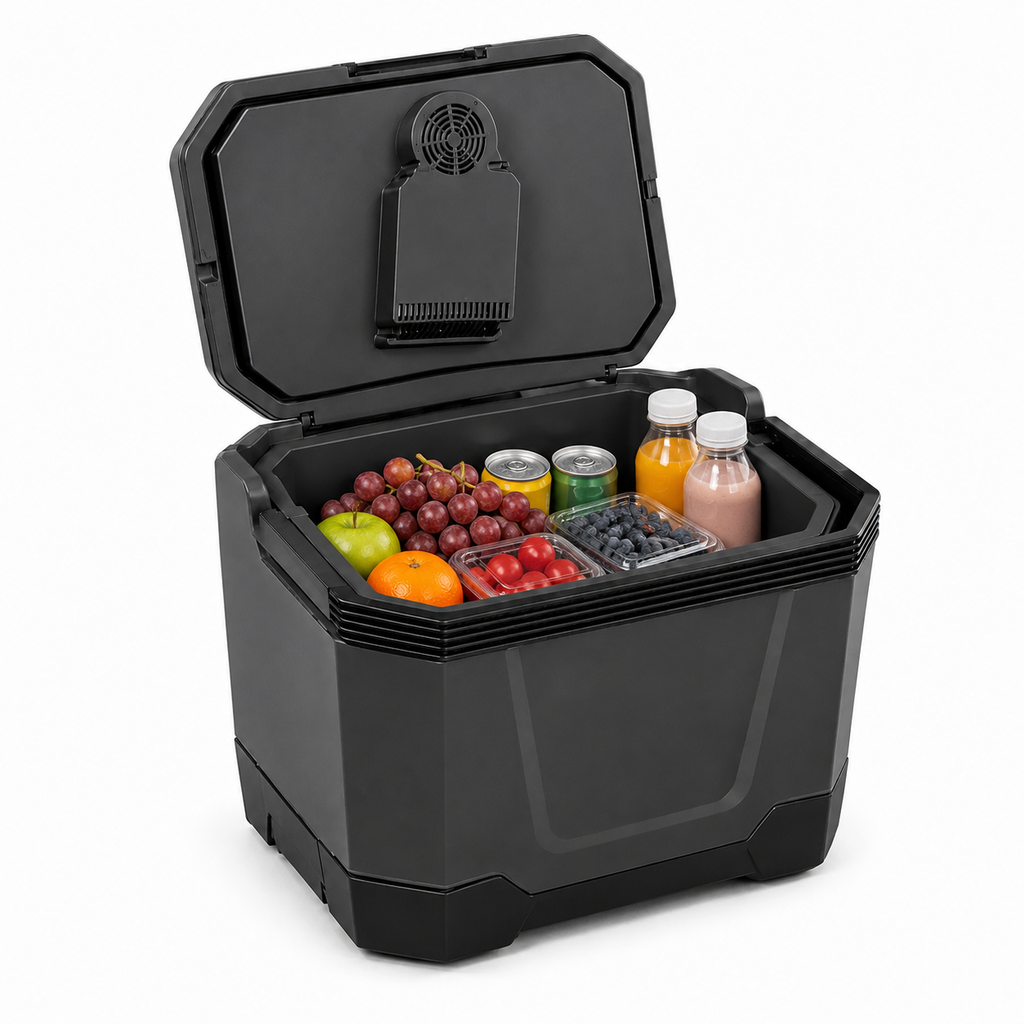 Electric Soft Cooler 33L Car & Home — Hot/Cold for Camping and Outdoors