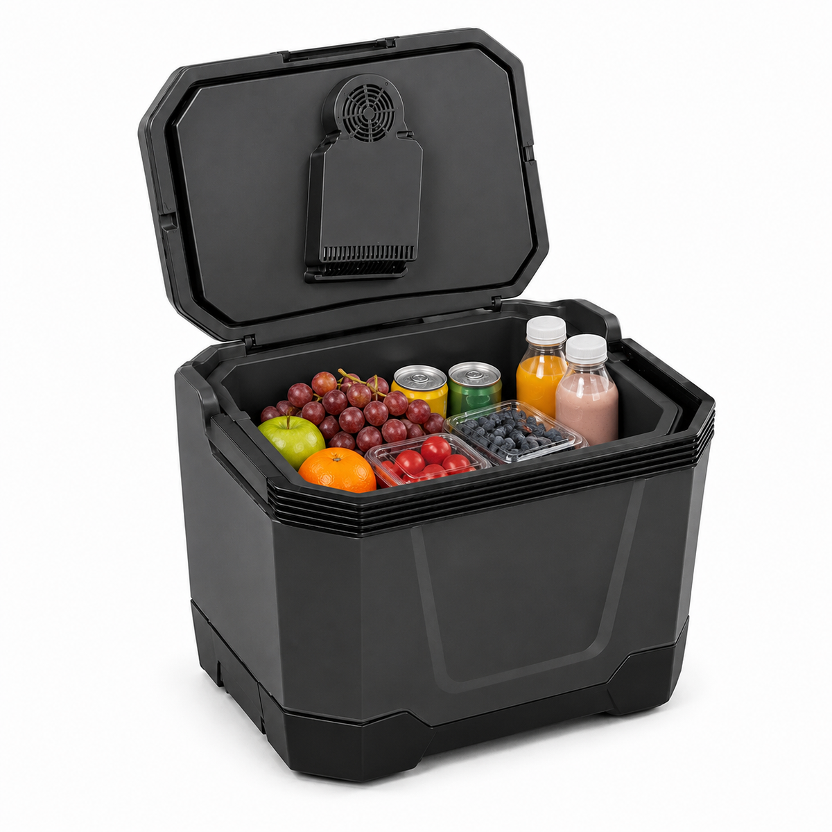 Electric Soft Cooler 33L Car & Home — Hot/Cold for Camping and Outdoors