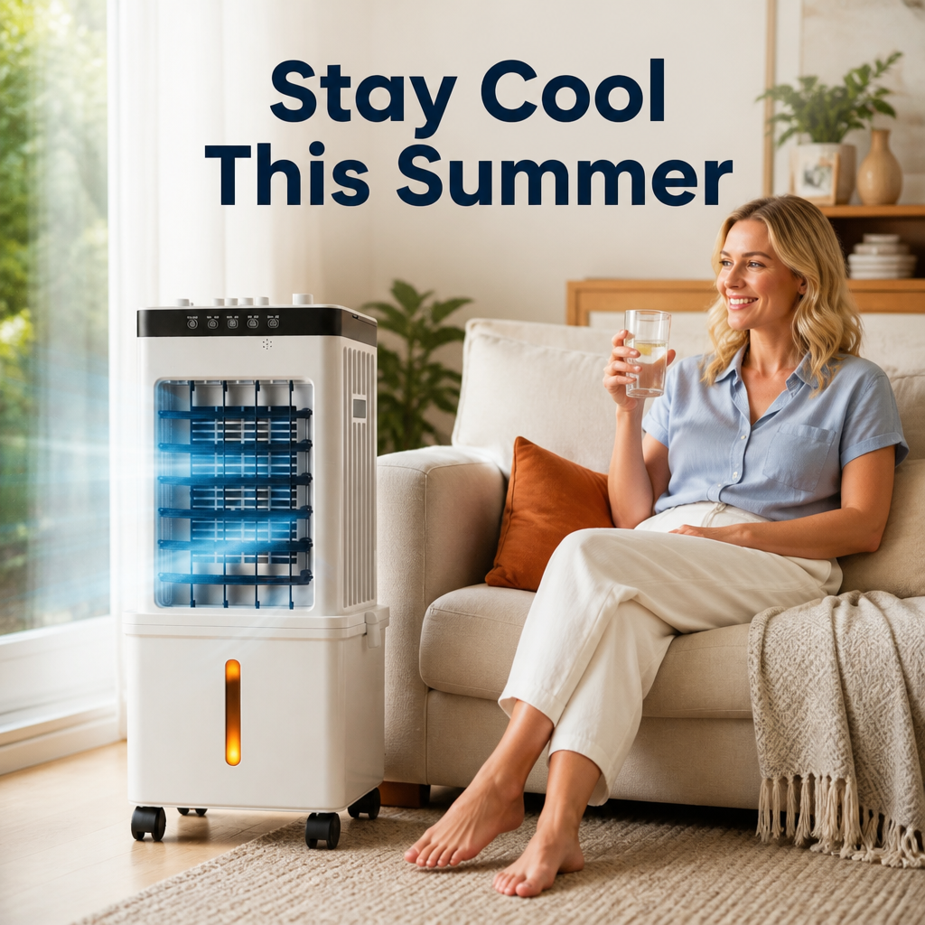 ArcticBreeze 3-in-1 Portable Air Cooler